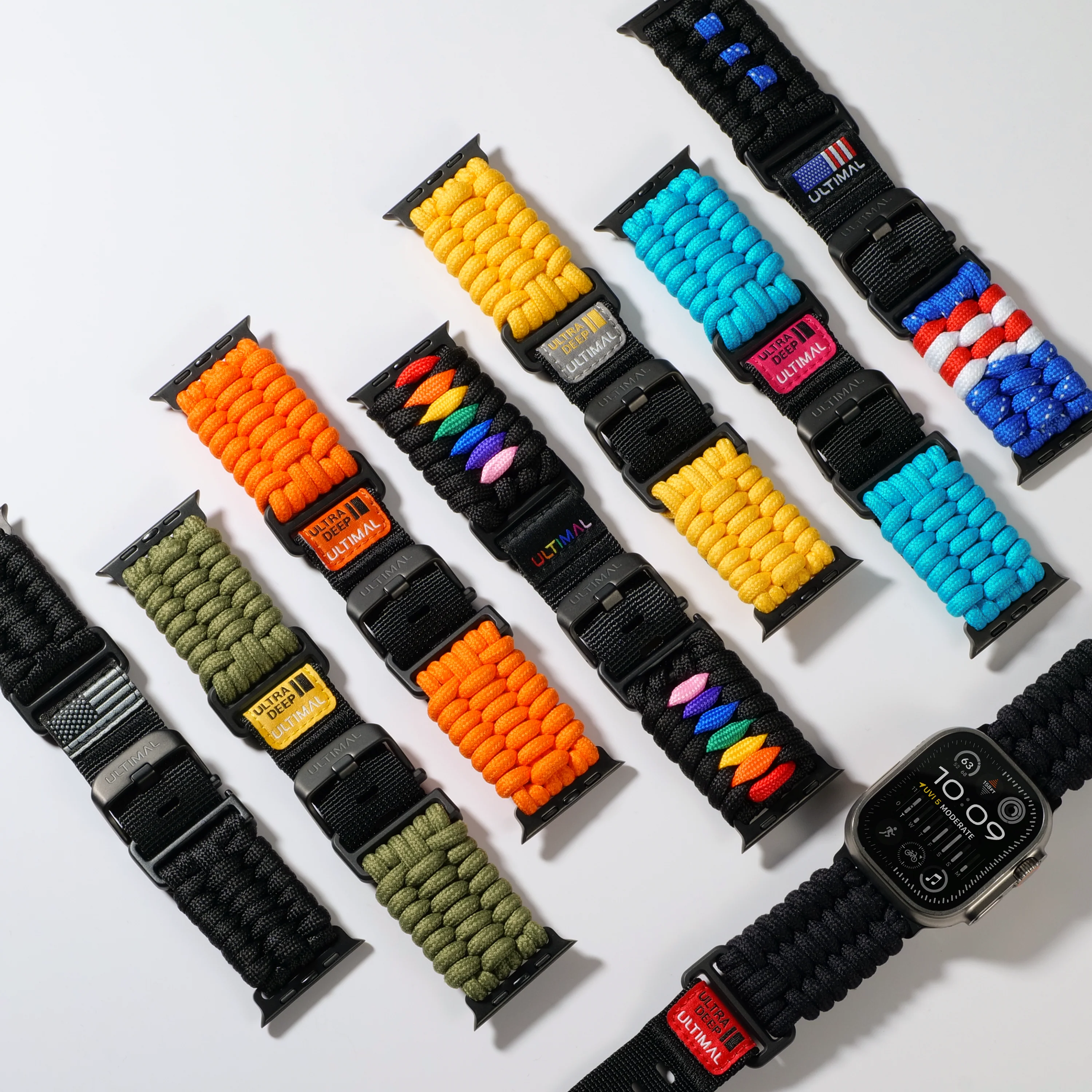 ULTIMAL Paracord Watch Band for Apple Watch - Image 24