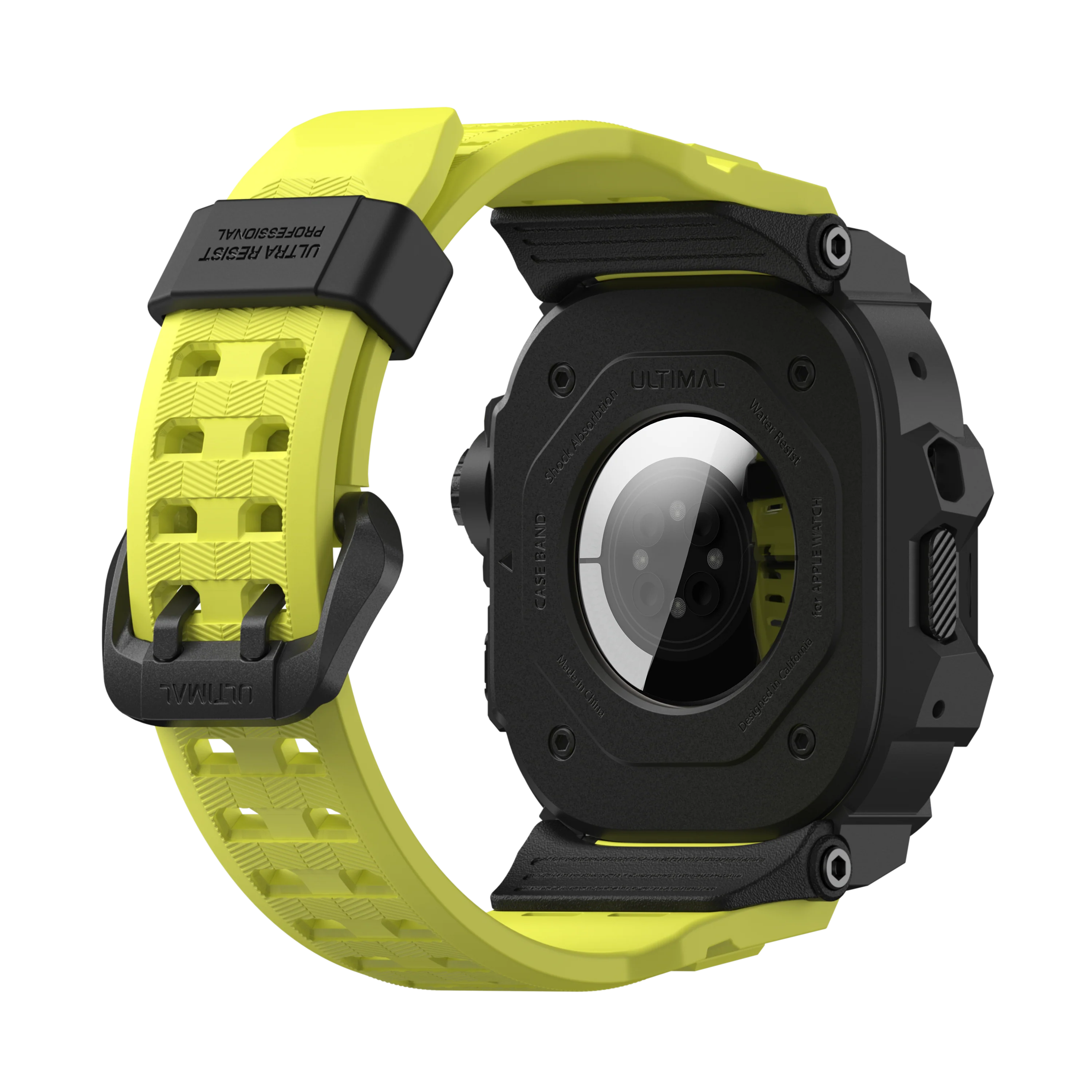 Shield Protect Case Band for Apple Watch Lemon Yellow - Image 3