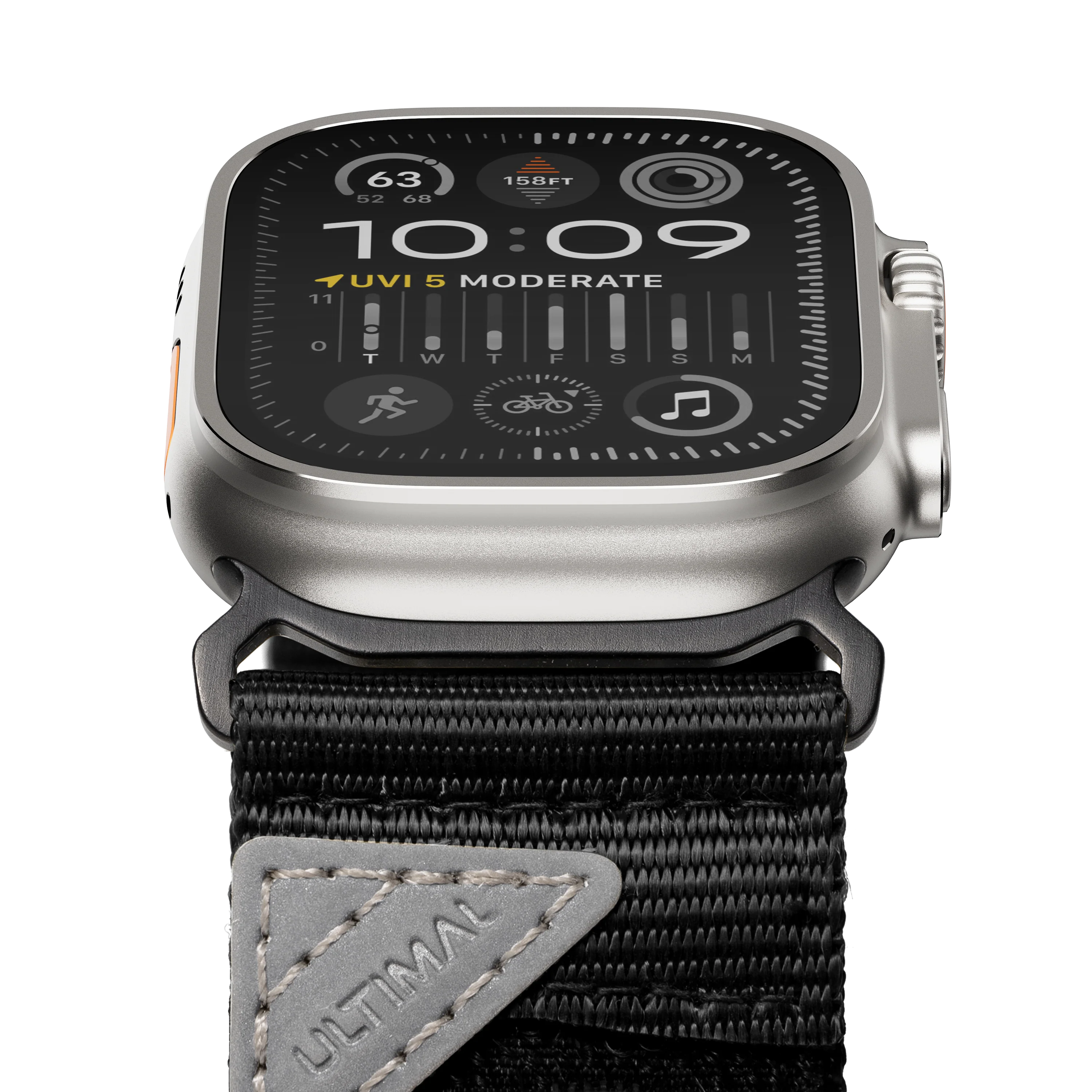 ULTIMAL Wide Nylon Watch Band for Apple Watch - Image 13